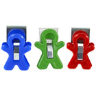 The Pencil Grip - TPG13212P Homme aimant Clip magnétique - couleurs assorties - emballage en coquille - paquet de 12-Peut contenir facilement et en toute sécurité même des objets lourds.