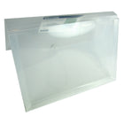 Enveloppe extensible en poly Winnable, clair, format légal, capacité de 200 feuilles, extension de 1 1/2 po, fermoir élastique-Fabriqué en polypropylène