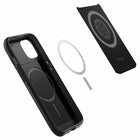 Spigen Slim Armor Mag Case for iPhone 13 - Gunmetal-Slim design keeps it pocket-friendly without compromising protection.