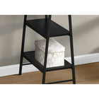 Monarch Specialties 7522 48" Computer Desk - Black/Black Metal-Great for small workspaces in need of storage options, this 3-tier writing desk has a space-saving, open-concept design and is finished on all sides for flexible placement anywhere in your home office