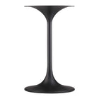 Modway Lippa 20" Round Terrazzo Side Table - Black Terrazzo-6