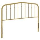 Modway Lennon Metal Twin Headboard - Gold-Metal Twin Headboard