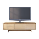 Nexera Rustik 60" TV Stand With Storage - Natural Maple-Fits TV screen up to 66-inch