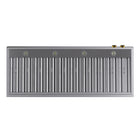 KUCHT KRH600-GL-C 60" 1200 CFM Wall Mounted Range Hood with Digital Controls - Stainless Steel/Gold-Equipped with two LED lights this seamless design pro-style range hood will give you better visibility while cooking and enhance the look of your pro-style Kucht range