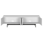 Hudson&Canal Whitman TV Stand for TV's up to 75" - White-Clean with a soft, dry cloth and no harsh chemicals or abrasive cleaning materials
