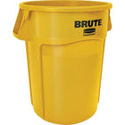 Brute Identity 44 Gallon Container - Yellow-Brute container, Vented