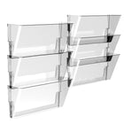 Storex Unbreakable Wall Pocket Legal - Clear-Legal Size