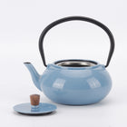Minimal - Théière en fonte émaillée Minimal - Classic Bleu - 0,6 L-Distribue la chaleur uniformément, maintient la température plus longtemps