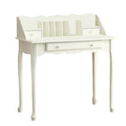 Monarch Specialties 3103 36" Computer Desk - Antique White Traditional-Traditional, French inspired 36 inch long secretary desk in a warm antique white wood finish with closed storage for a functional workspace.