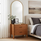 Zuo Beleza Nightstand - Walnut-Assembly Required: Yes