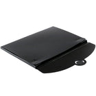 JAM Paper Plastic Portfolio with Hook Closure Large - 9 1/2 x 12 x 1/4 - Black-Fashioned from high quality durable plastic and features a secure hook closure