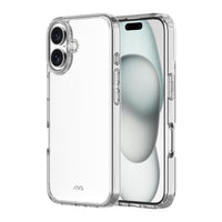AXS ULTRA CLEAR Drop-tested Case for Apple iPhone 16 - Transparent-Anti-UV material offers a crystal clear design