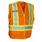 Forcefield Deluxe 5-Point Tear-Away Vest - Orange - Fits XXL / XXXL-100% Polyester Tricot body