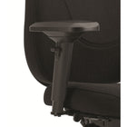 Staples Newdale Medium Back Multi-Tilter Office Chair - Petite Seat - Fusion Carbon Fabric - Black-Pneumatic seat height adjustment to raise or lower seat height allowing your feet to rest flat on the floor in order to avoid pressure under your thighs which eases blood flow