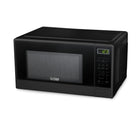 Commercial Chef 1.1 cu. ft. 1000W Countertop Microwave - Black-Digital Controls: Heat up food from 30 seconds to 99 minutes with an easy-to-operate digital controls on this countertop microwave with an accurate kitchen timer & digital timer signal when complete