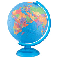Replogle Adventurer 12" Blue Ocean Desk Globe - French-Up to date cartography