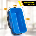 Gritt Commercial Pro Window Cleaning Kit - 14" Squeegee and Washer - 20" Pole Handle - 3 Gallon Bucket-Great for heavy-duty window cleaning