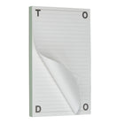 Gry Mattr To Do Noteblock - 100 Lined Sheets-Colour paper edges