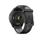 Garmin Forerunner 265 GPS Running and Triathlon Smartwatch - Black Bezel - Black/Powder Gray Silicone Band-Never miss a call or text from your paired Android or Apple smartphone with smart notifications