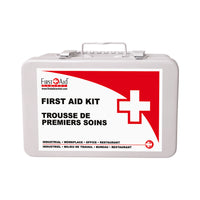 First Aid Central Type 2 Basic First Aid Kit - Small - CSA Z1220-24 Standard - Metal Case-For low risk workplaces following CSA standards and having  2-25 workers per shift.