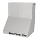 KUCHT KRH3021A 30" 900 CFM Wall Mounted Range Hood - Stainless Steel-Equipped with two 1.5-Watt LED lights, this seamless design professional range hood will give you better visibility while cooking and enhance the look of your pro Kucht range