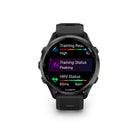 Garmin - Forerunner 970, titane DLC gris carbone avec boîtier noir et bracelet en pierre blanche noire/translucide-TOLÉRANCE À LA COURSE - Comprenez mieux l'impact de chaque course sur votre corps et obtenez un kilométrage maximal hebdomadaire recommandé afin de pouvoir continuer à vous entraîner efficacement sans en faire trop.