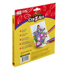 Cra-Z-Art Coloured Pencils - Assorted Colours - Set of 48-Cra-Z-Art 48ct Colored Pencils are non-toxic and perfect for ages 3 and up, make everyday more colorful and creative