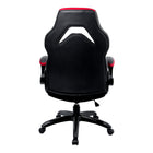 Emerge Vortex Bonded Leather Gaming Chair - Black/Red-Easy to follow assembly instructions to save your time