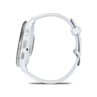 Garmin - Venu 3 - 45mm Lunette Silver en acier inoxydable avec boîtier blanc et bracelet en silicone blanc-Choisissez votre façon de vous entraîner avec des entraînements animés de force, de cardio, de HIIT, de yoga ou de Pilates, ou créez vos propres entraînements avec notre bibliothèque d'exercices et envoyez-les sur votre montre. Bénéficiez même de plans d'entraînement de course à pied Garmin Coach gratuits pour des distances de 5 km, 10 km ou semi-marathon
