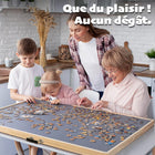 Puzzle Ready - Table en bois pour casse-tête - 41 x 32 in, pour un casse-tête de 2000 pièces-Dimensions du produit : 41” x 32”