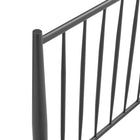 Modway Adair Spindle Metal Full Platform Bed - Charcoal-9