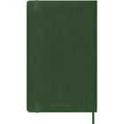 Moleskine - 2026 Agenda semainier Classic 12 mois à couverture souple - 5" x 8.25" - Vert myrte-Message « in case of loss » (en cas de perte) imprimé sur la page de garde