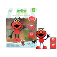 Glo Pals Licensed Characters - Elmo-Includes 2 reusable Light-Up Cubes