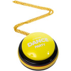30 Second Dance Party - DPYPN032021 Collier à boutons -Une fois le bouton fixé, une simple pression permet de diffuser une musique entraînante et entraînante, transformant n'importe quel moment en une soirée dansante instantanée.
