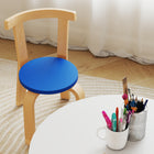 Qaba - Ensemble table et chaises pour enfants, ensemble table en bois pour tout-petits et 4 chaises pour activités artistiques, loisirs créatifs pour 3-8 ans - multicolore-Surface peinte lisse, facilite grandement le nettoyage des éclaboussures et des gribouillages
