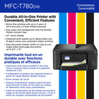 Brother - MFC-T780DW Imprimante tout-en-un à jet d’encre couleur sans fil INKvestment Tank avec impression recto vers et 3 ans d’encre-Recto verso, bac de 150 feuilles et ADF de 20 feuilles.