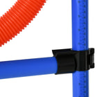 PawHut - Kit de démarrage d’agilité pour chien, ensemble d’entraînement et d’exercice extérieur pour animaux, tunnel, 4 piquets de slalom, saut en hauteur-Encourage le jeu interactif 