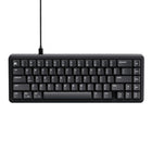 Cybeart Akula 65 Lite Compact Wired RGB Gaming Keyboard - Black-65% layout with 67 keys and a dedicated volume knob, offering full-size functionality in a streamlined frame. Premium ABS bezel frame for strength, stability, lightweight durability and sleek aesthetics