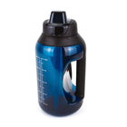 Sully - Cruche En PETG Avec Bec Verseur, Sangle De Transport Et Poignée - 49 oz - Bleu Foncé-Couvercle à bouton-poussoir