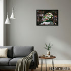 Filip Gustavvson Wild Looking Up - Framed Canvas - 31" x 22"-Ready to hang - arrives fully assembled