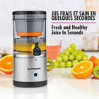 As Seen on TV Hurricane Juicer Cordless Rechargeable Juicer - Silver/Black-The compact design of this fruit juicer helps saves countertop space and allows easy storage when not in use