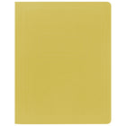Staples Report Cover - Letter Size - Yellow-Features a 3 prong clasp to hold paper in place
