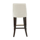 Manhattan Comfort - Beever tabouret de bar moderne en chenille 48 cm rembourré - crème-Assemblage minimal requis. Quincaillerie incluse