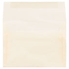 JAM Paper A6 Translucent Vellum Invitation Envelopes - 4.75" x 6.5" - Spring Ochre Ivory - 25 Pack (PACV650)-Quantity: 25 envelopes per pack