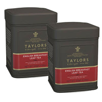 Taylors – Thé Déjeuner anglais en vrac, 125 g, 2/paquet-Utilisez une théière préchauffée et ajoutez une cuillère à thé par personne de thé et une cuillère supplémentaire pour la théière.