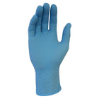 Suretouch 330 Series Nitrile Powder Free Disposable Gloves - Large - Blue - 100 Pack-Made of 4-4.5 mil Cobalt nitrile