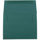 JAM Paper A2 Invitation Envelopes - 4.375 x 5.75 - Teal - 50 Pack-Colour: Teal Colour: Blue