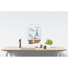 Quartet Magnetic Dry Erase Combination Board - 11" x 16" - Frameless-WARRANTY: Limited 60-day warranty. 