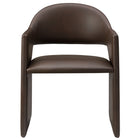 Modway Talia Vegan Leather Dining Armchair - Espresso-8