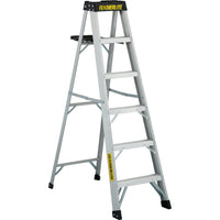 Featherlite - Escabeaux industriels robustes en aluminium série 3400 - 6 pi-Hauteur nominale: 6 pi